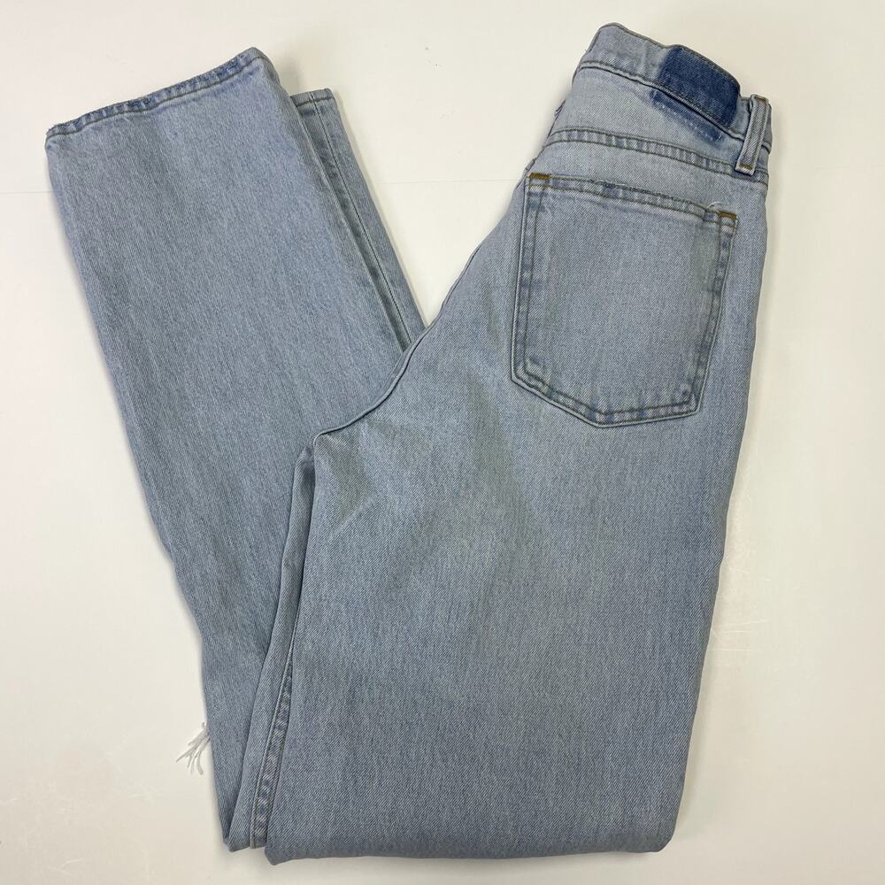 Abercrombie & Fitch 90s Straight Ultra High rise Jeans Size 28/6L - Picture 8 of 13